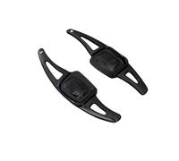 UNCLE LIAO 2 Piezas Levas de Cambio del Volante,Extensiones de levas de Cambio del Volante del automóvil de Apto para VW Golf 7 Golf 8 CC Teramont PHIDEON TAYRON Passat.,A-Black