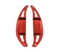 UNCLE LIAO 2 Piezas Levas de Cambio del Volante,Extensiones de levas de Cambio del Volante del automóvil de Apto para Mercedes Benz Classe C E W206 W223 C180 C220d All Terrain 2022.,C-Red