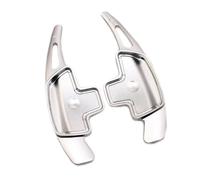UNCLE LIAO 2 Piezas Levas de Cambio del Volante,Extensiones de levas de Cambio del Volante del automóvil de Apto para Benz S450 4Matic AWD/S450 RWD 2018/2019.,D-Silver