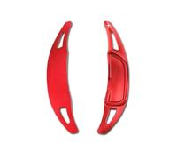UNCLE LIAO 2 Piezas Levas de Cambio del Volante,Extensiones de levas de Cambio del Volante del automóvil de Apto para Benz Classe A AMG A35 A45 C63 C43 SL63 CLA45 G63 GLS63 E63 2019 2020.,C-Red