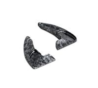 UNCLE LIAO 2 Piezas Levas de Cambio del Volante,Extensiones de levas de Cambio del Volante del automóvil de Apto para Jeep Grand Cherokee Chargeur Challenger Durango.,C-Satin Black
