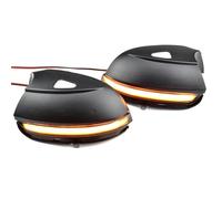 UNCLE LIAO Indicador Espejo DináMico Accesorios Dynamic Turn Signal Side Indicador para VW Passat B7 CC Scirocco Jetta MK6 Intermitentes Laterales.,A-Yellow