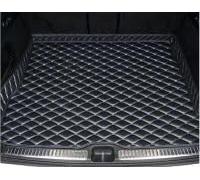 UNCLE LIAO para Smart 453 Fortwo Tronco Bandeja Protectora Funda Maletero Alfombra Antideslizante Accesorios.,F-Black Blue