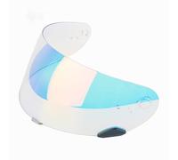 UNCLE LIAO Visera Casco Moto Reemplazo para Bell Qualifier DLX MIPS,Completa Protección UV Accesorios para Cascos de Motocicleta.,A