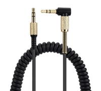 UNCLE LIGHT Cable de audio de repuesto para auriculares Marshall, compatible con Monitor Major 2 II Major 3 III Major 4 IV Mid Headphones Cable jack estéreo macho de 3,5 mm, 1,2 metros, sin control en