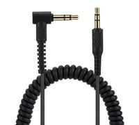 UNCLE LIGHT Cable de audio de repuesto para auriculares Marshall, compatible con Monitor Major 2 II Major 3 III Major 4 IV Mid Headphones Cable jack estéreo macho de 3,5 mm, 1,2 metros, sin control en