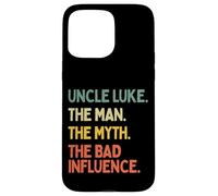 Uncle Luke Cita The Man The Myth The Bad Influence Funny Carcasa para iPhone 15 Pro MAX