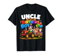 Uncle of The Birthday Boy Farm Tractor Party Theme Camiseta