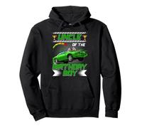 Uncle of The Birthday Boy Race Car Party Family Matching Sudadera con Capucha