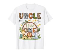 Uncle Of The Wild One, primer cumpleaños, Safari Jungle Camiseta