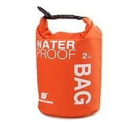 Uncle Paul Bolsas estancas - Naranja 2 litros a la Deriva Impermeable Bolsa Seca para Paseo en Barco, Kayak, Pesca, Canotaje, natación, Camping, piragüismo