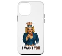 Uncle Sam Drag Queen LGBTQ Orgulloso Patriótico Americano Estados Unidos Carcasa para iPhone 12 Mini