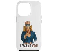 Uncle Sam Drag Queen LGBTQ Orgulloso Patriótico Americano Estados Unidos Carcasa para iPhone 13 Pro