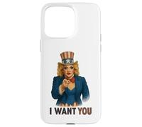 Uncle Sam Drag Queen LGBTQ Orgulloso Patriótico Americano Estados Unidos Carcasa para iPhone 15 Pro MAX