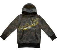 Uncle Sam Niños Sweathoody profession oliva camuflaje/negro 176