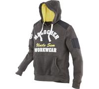 Uncle Sam Sudadera de punto polar mélange oliva/amarillo XL