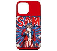 Uncle Sam USA Patriótico Carcasa para iPhone 12 Pro MAX