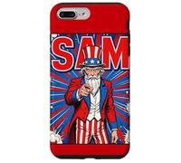 Uncle Sam USA Patriótico Carcasa para iPhone 7 Plus/8 Plus