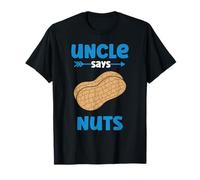 Uncle Says Nuts - Boy Gender Reveal Auntie - Team Boy Camiseta