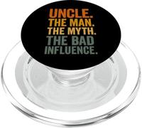 Uncle The Man The Myth The Bad Influence PopSockets PopGrip para MagSafe