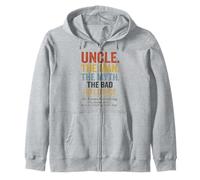 Uncle The Man The Myth The Bad Influence Sudadera con Capucha