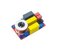 UncleS 100W Crossover Filter Module 2 Way Loudspeaker Frequency Divider for Home Loudspeaker Treble Bass Easy to Use Adjustable Sound Crossover