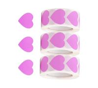 UncleS 1500 calcomanías para el día de San Valentín de 25 mm, etiquetas autoadhesivas para sobres y tarjetas de San Valentín