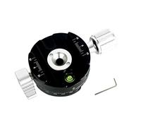 UncleS Abrazadera De Placa Liberación Rápida Giratoria Panorámica 360 Cabezal Trípode Base Fotografía para Cámara DSLR Abrazadera Cámara DSLR