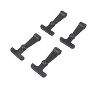 UncleS Abrazaderas De Bloqueo para Refrigerador De Remolque De 4 Divisiones Sustancia ABS Fuerte Acuerdo Global Ergonómico Simple Pestillos para Refrigerador Resistentes a La Intemperie ABS