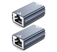UncleS Adaptador Divisor RJ45 De Aleación Aluminio para Extensión Cable Ethernet Y Divisor Cable Ethernet para Compartir Redes