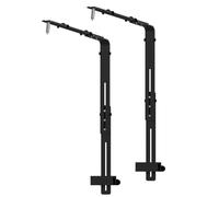 UncleS Aluminum Alloy Light Bracket for Aquariums Customizable Height Waterproof Fishtanks Lighting Support Accessory 2pc Fishtanks Hanging Bracket