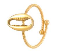 UncleS Anillos ajustables de apertura de la serie Sea con diseño de dedo de animales, textura de acero inoxidable, adecuados para cualquier ocasión, abiertos y ajustables, talla única, como se