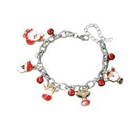 UncleS Bells Accent Wutband Confort Wear Pulsera para Fiestas Navideñas Y Apariencia Casual Festives Accesorios De Joyería Evento Temporada para Mujeres