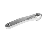 UncleS Bicicletas brazo manivela reemplazo para bicicletas de montaña izquierda reparación 220 mm aleación de aluminio bicicleta izquierda cigüeñal