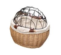 UncleS Bicicletas Cesta De Almacenamiento Ratán Tejidos Bicicleta con del Frente Mimbre