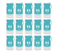 UncleS Bolsa para Orinal Portátil Acampada con Sello A Prueba De Fugas 750ml Orina Viaje Niño Adulto Bolsa Orina Emergencia 15 Uds.