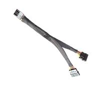 UncleS Cable De Alimentación Tarjeta Vídeo Macho 8 Pines A Doble 4 Cable Tarjeta Gráfica 8 A Doble 4 para Servidores TS540 TD340 Servidores Conectores Placa