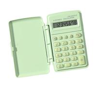 UncleS Calculadora Científica con Cubierta Pastel 8 Dígitos para Estudiantes con Estuche Duradero Funciones Matemáticas Básicas Calculadora Tipo Clamshell para La Escuela