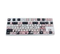 UncleS Cats Lover'S Dream 132 KeyCaps para 61 96 98 104 108 Tecillos Mecánicos para Ofrecer Comodidad Y Estilos PBT