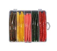 UncleS Cebos De Pesca Suave Realistas Estilos Surtidos Movimientos Naturales para Lanzar Técnicas Fondo Arrastre Señuelos Durabilidad