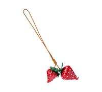 UncleS Charmas De Bolsas Llavero Fresa Para Mujeres Bolsas Bolso Mochila Colgante Carpas Llaves Estética