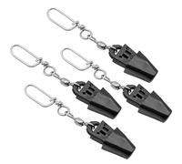 UncleS Clips De Liberación De Descensor Equipo De Arrastre Terminal De Descenso Conector De Bola De Peso De Pesca Conjunto De Conector De Suministro 4 Uds.