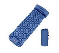 UncleS Colchón inflable para acampar al aire libre, almohadilla de dormir con almohadas, peso ligero, tapete de viaje plegable con almohadas