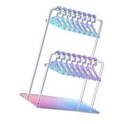 UncleS Colgador De Pendientes Sofisticado Soporte Acrílico Accesorio De Decoración Para Dormitorio Adecuado Para Disposición De Accesorios Y Estante De Exhibición De Joyería