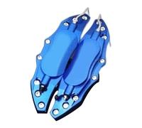 UncleS Cubiertas De Pinza De Freno De Aleación De Aluminio Plata 42x65x240 Mm para Llantas Originales De 16-17" Accesorios De Pinza De Freno Universales