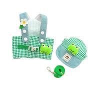 UncleS Diseño De Dibujos Animados Arnés Perné Pernética Conjunto Sombrero Béisbol Fácil Cinturón Seguridad Cinturón Cofre para Pequeñas Razas Caminando Accesorios para Caminar