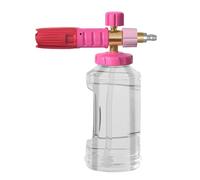 UncleS Dispensador de jabón para lavar el coche, 1/4 pulgadas, conexión rápida, cañones de espuma ancha, boquilla de apertura Mm, boquillas gruesas de nieve, pistolas antisalpicaduras