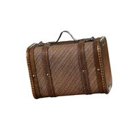 UncleS Elegante Estuche De Viaje Europeo De Estilos Antiguos Práctica Caja De Almacenamiento De Resistente para Uso Diario Y Decoración del Hogar Caja De Gran Capacidad