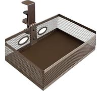 UncleS Estante De Almacenamiento para Suministros De Oficina Y Artículos Personales Cesta De Alambre Metálico De Gran Capacidad Solución De Ahorro De Espacio para Archivos Gestión del Espacio En