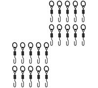 UncleS Estilos Europeos Eslabones Giratorios De Pesca Extremo Abierto Gancho Latón Montaje Rápido para Técnicas Anillos Durabilidad